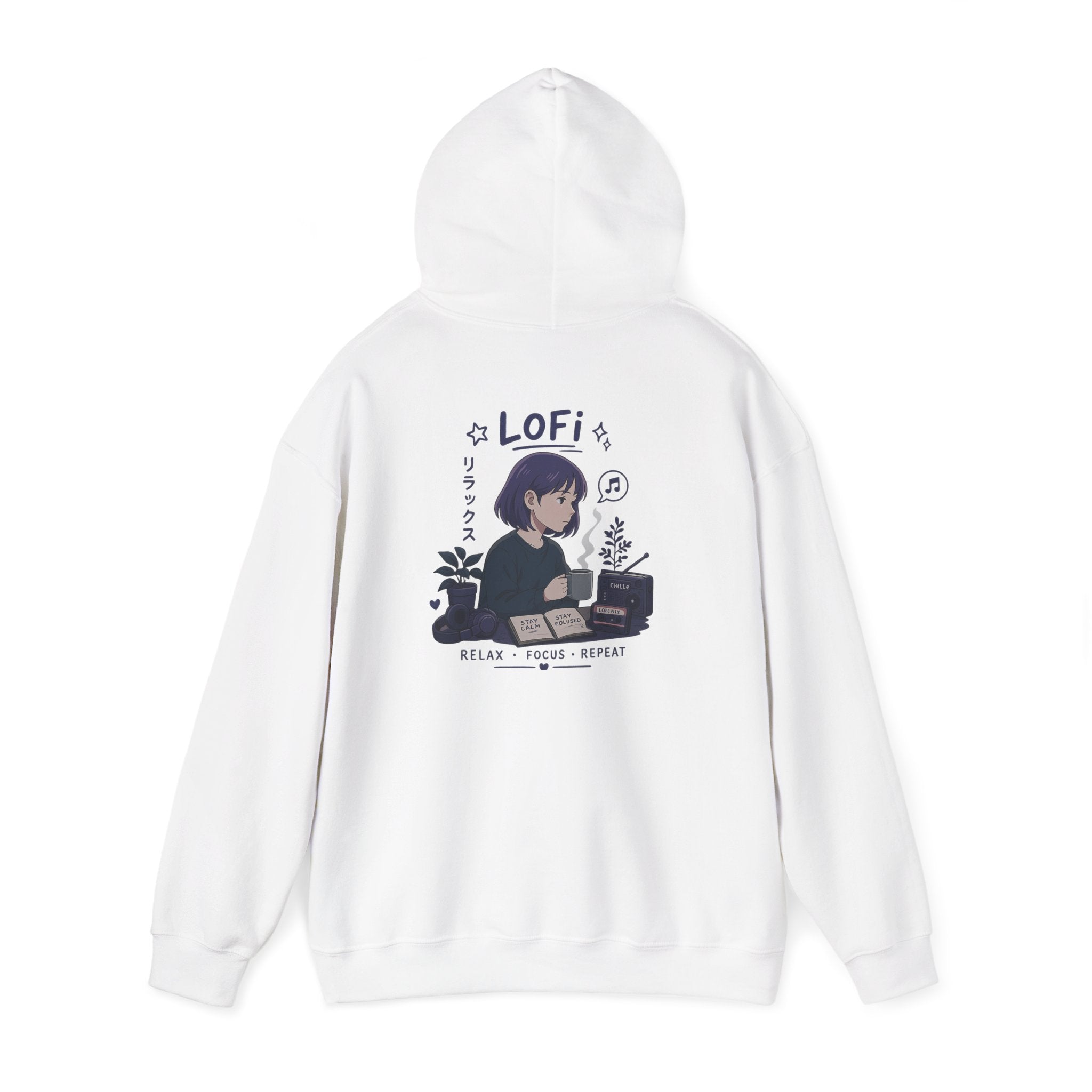 Lofi Vibes Hooded Sweatshirt