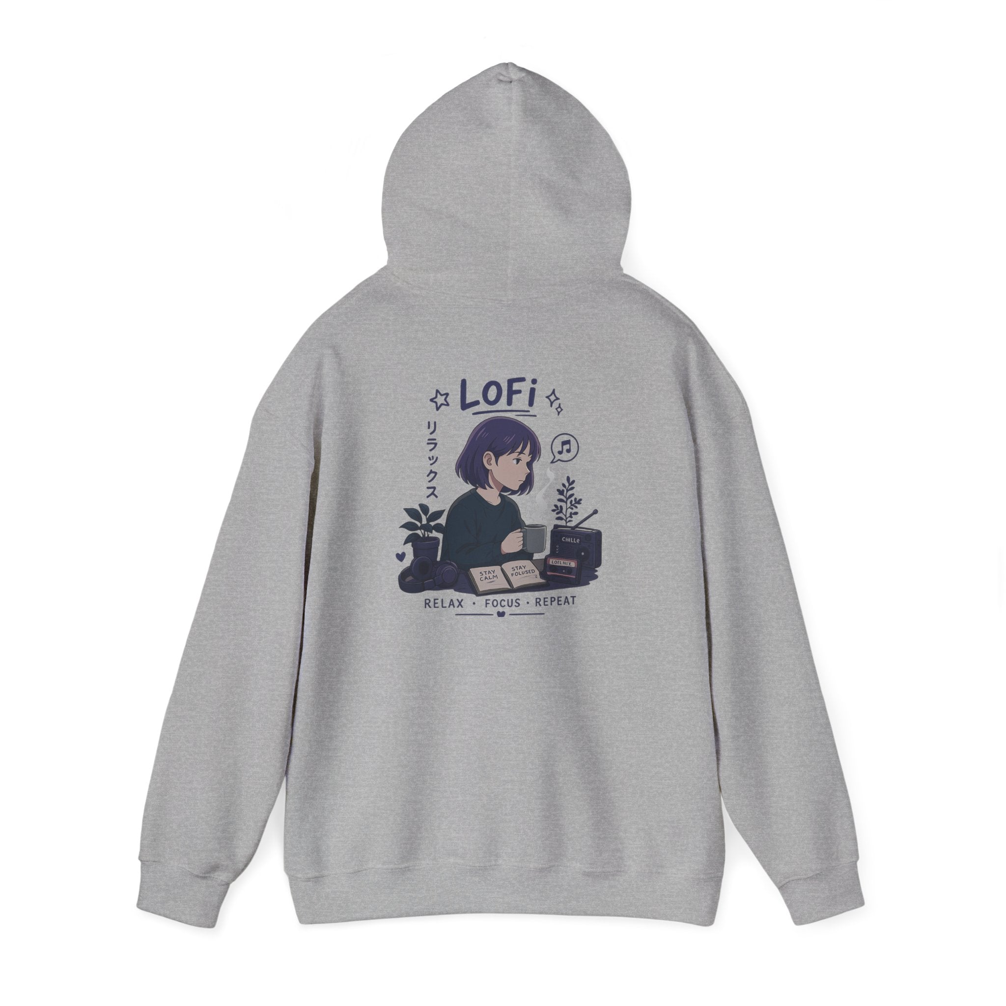 Lofi Vibes Hooded Sweatshirt